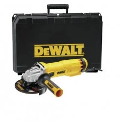 Meuleuse 1400W 125mm - Interrupteur Glissière - Coffret DEWALT - DWE4237K-QS