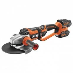 MEULEUSE 230MM BRUSHLESS 6,0AH AEG BEWS18-230BL-602C - 49354648165758:657716