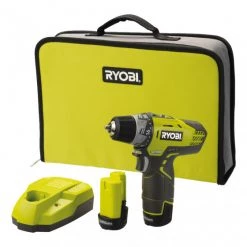 Perceuse-visseuse RYOBI R12DD-LL13S 12V 30 Nm 2 Batteries Lithium 1,3 Ah - 5133001802