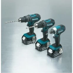 Perceuse Visseuse MAKITA 18 V Li-Ion 3 Ah Ø 13 Mm ( Kit D'accessoires) - DDF482FX1B -Meuleuse Soldes Magasin ddf482 amb01 3