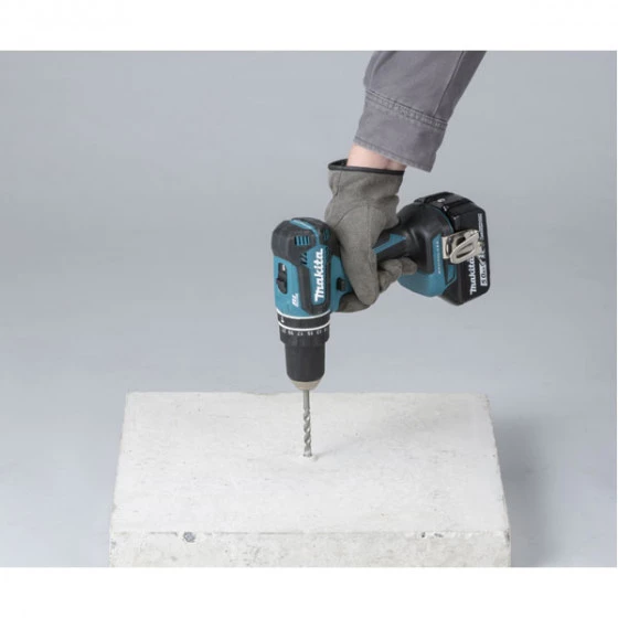 PERCEUSE VISSEUSE MAKITA À PERCUSSION 18 V LI-ION 5 AH Ø 13 MM - DHP485RTJ 4 PERCEUSE VISSEUSE MAKITA À PERCUSSION 18 V LI-ION 5 AH Ø 13 MM - DHP485RTJ – Image 2