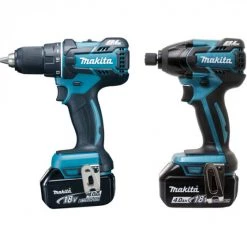 PERCEUSE VISSEUSE ET VISSEUSE À CHOCS MAKITA SANS FIL - DLX2000MJ