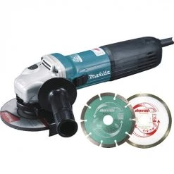 MEULEUSE MAKITA Ø 125 MM 1400 W + KIT D'ACCESSOIRES -GA5040CJD
