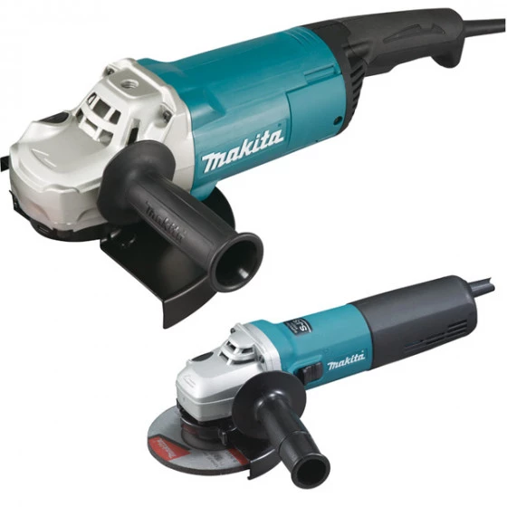 Ensemble De 2 Meuleuses MAKITA GA9060 Diam. 230 Mm + 9565CR Diam. 125 Mm - LOT0061 3 Ensemble De 2 Meuleuses MAKITA GA9060 Diam. 230 Mm + 9565CR Diam. 125 Mm - LOT0061