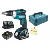 VISSEUSE PLAQUE DE PLÂTRE MAKITA SANS FIL 18 V 2 BATTERIES 5 AH CHARGEUR COFFRET MAK PAC- DFS251RTJ -Meuleuse Soldes Magasin sans titre 19 15